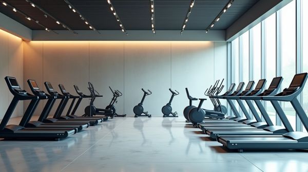 Votre salle fitness avec espace cardio pour améliorer votre endurance